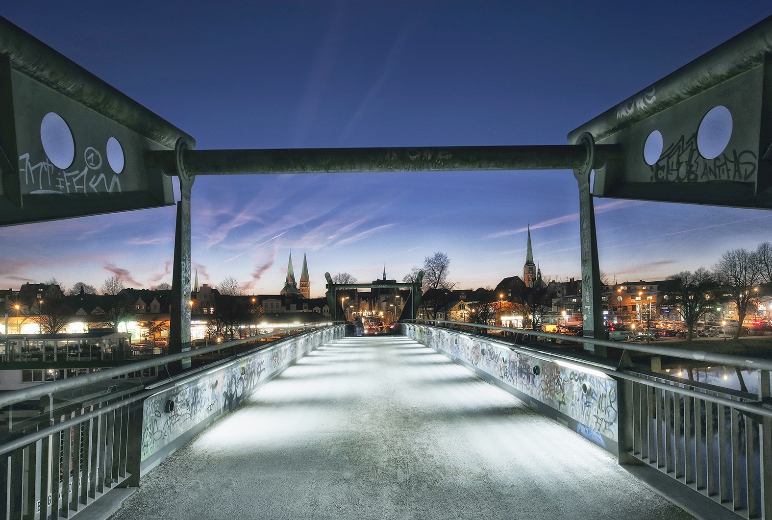 Glitzerbrücke Lübeck
